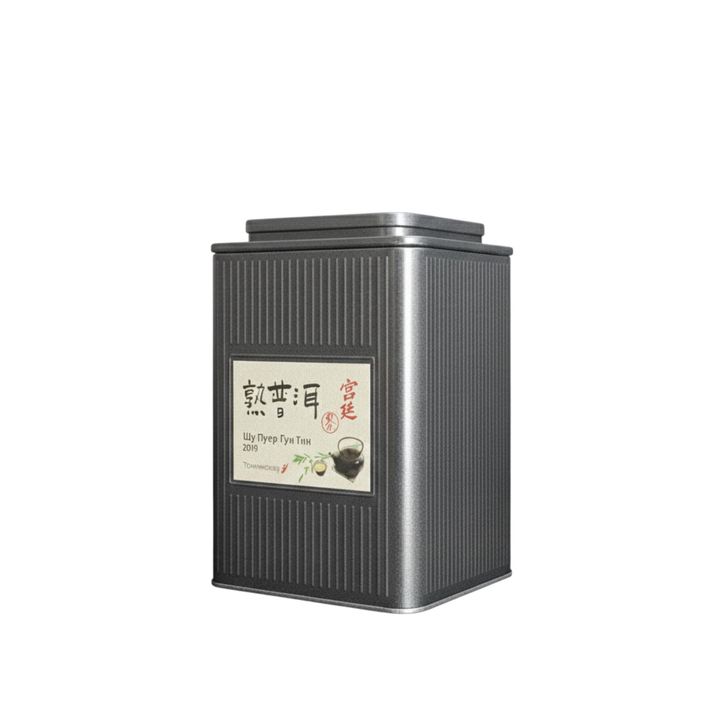 Императорский Шу Пуэр (черный чай) - Гун Тин 2019 - 400 гр