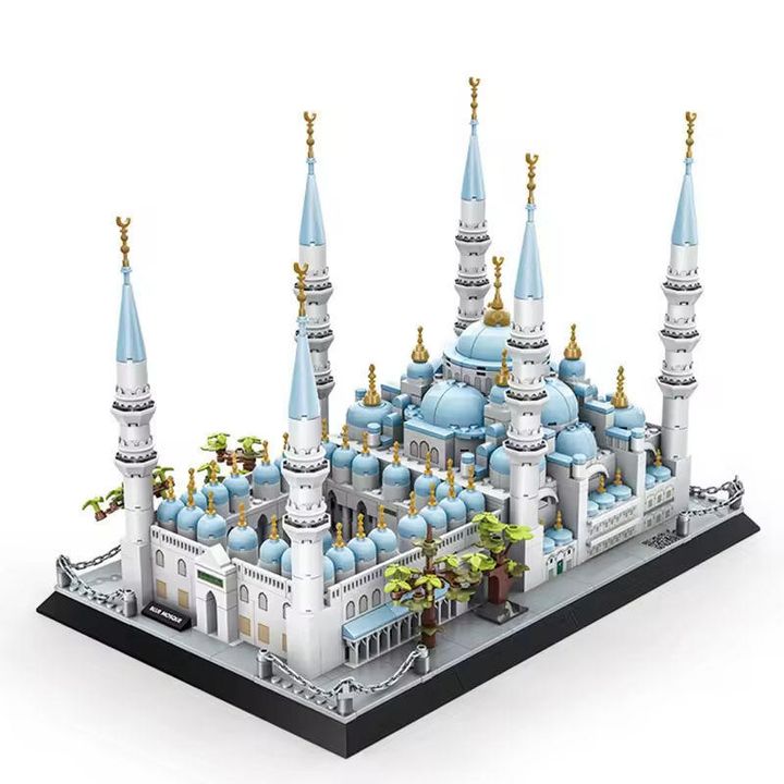 Конструктор «Голубая мечеть» / Мечеть Султана Ахмеда - «Sultan Ahmed Mosque» (1129 деталей)